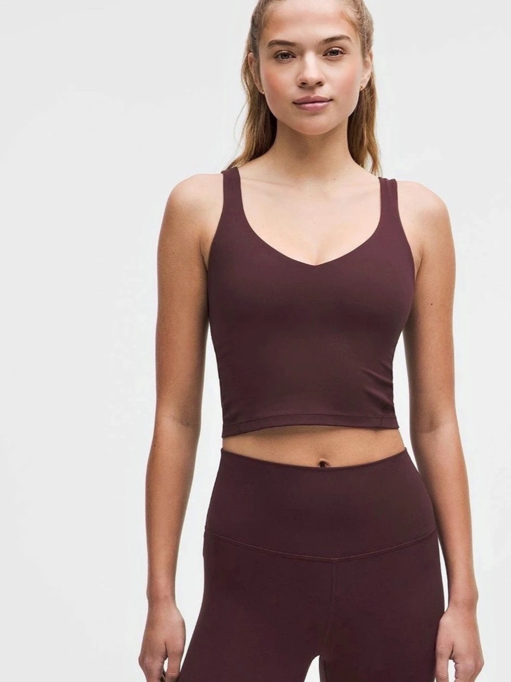 NWT Lululemon Align Tank in Goodnight Plum